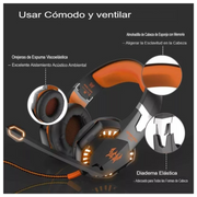 Audífonos Gaming G2000 con Micrófono